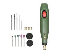 Mini Electric Drill Grinder Set Epoxy Resin DIY Crafts Jewelry Making Power Tool Kit Grinding Polishing Cutting Accessories Funzionamento semplice adatto ai principianti