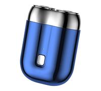 Mini Electric Shaver - Smooth Grooming Anywhere Effortlessly, Compact Waterproof Travel Design Sl inish, USB Rechargeable + Wet Dry Use, Stainless Steel Blade Durable Build, For Home, Travel & D