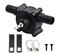 Mini Elettrico per Pompa di Trapano, Centrifuga Autoadescante per Trasferimento di Acqua Fluida, Pompa Dell'acqua a Batteria, per la Casa, il Giardino e L'esterno, Nero