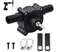 Mini Elettrico Per Pompa Di Trapano, Piccolo Trapano Elettrico Portatile， Stabile Pompa Per Tubo, Pompas Dell'acqua A Batteria, Per La Casa, Il Giardino E L'esterno, Nero