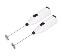 Mini Elettrico Tumbler Agitatore Mixer,Batteria Funzionato Miscelando Bianco,2pz