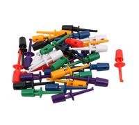 Mini Elettronico Gancio Prova Sonda Clip Molla Conduttore Multimetro Cavo 35Pz