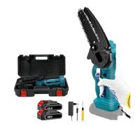 Mini Elettrosega A Doppia Batteria 48v Motosega Elettrica Tagliarami + Valigia