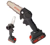 Mini elettrosega doppia batteria 24V motosega elettrica tagliarami 4''EA-98819