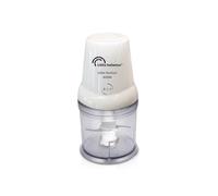 LITTLE BALANCE 8586 Little Tritatutto Elettrico, Mini Frullatore, Ciotola 500 ml, 4 Lame in Acciaio Inox 400 W, Bianco