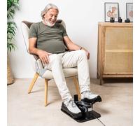 InnovaGoods Mini Eliptica con Telecomando, Pedali Statici per Anziani, Pedale Elettrico 5 Velocità, 3 Programmi Automatici, Contatore Digitale LCD, Motore Silenzioso
