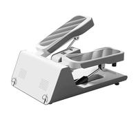 Mini ellittico a pedale da seduto, con display LED intelligente, capacità 100 kg e protezione della caviglia, per casa, ufficio, palestra