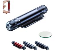 Mini Emergency Car Escape Tool, 2-in-1 Emergency Window Breaker & Seatbelt Cutter, Breaking Glass Breaker, Car Window Breakers, Automotive Safety Essentials, for Land and Underwater (Grey)