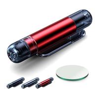 Mini Emergency Car Escape Tool, Glass Breaker Seatbelt Cutter for Car, 2-in-1 Emergency Window Breaker Seatbelt Cutter, Automotive Safety Essentials Safety Hammer (Red)