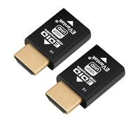 Mini emulatore HDMI EDID Passthrough - 1920x1080@59Hz | Design compatto | Supporta switch HDMI, estensori, ricevitori AV, splitter video, 2 pezzi
