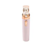 Mini epilatore da donna, ricaricabile, per la rimozione dei peli del viso, portatile, elettrico, per viso, braccia, gambe, ascelle, delicato rasoio di precisione (rosa)