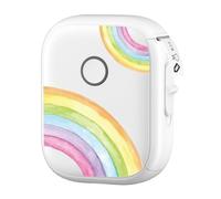 Mini etichettatrice tascabile Etichettatrice adesiva Stampante termica per l'organizzazione di etichette adesive Fai da te Data Diario Studio Adesivo Etichettatrice Wireless BT Connect Compatibile con