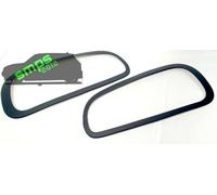 Mini F54 Clubman Coperture Per Fari Posteriori In Super Matt Black. SMPS2012