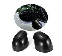 MINI F54-F60 Dopo luglio 2019 Coperture per specchietti laterali per porta auto Mini Cooper One/D/SD/S/JCW Serie F F54 F55 F56 F57 F60(Nero lucido, serie F senza foro luminoso)