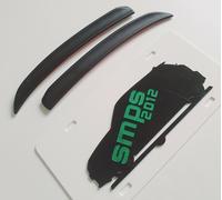 Mini F56 JCW Pro Estensioni Spoiler Posteriore Pre-Finito In Super Matt Black