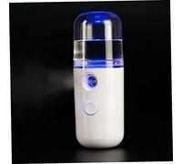Mini Face Mister, 30 ml Nano Mister per estensioni per ciglia, flacone a spruzzo Mister ricaricabile USB, piroscafo portatile per idratina per il viso (bianco)