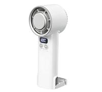 Mini Fan,100 Speed Rechargeable Cooling Gadgets with Digital Display - 4000mAh Powerful Handheld Fan,for Cruise Trip Travel Vacation Beach Camping Outdoor Hiking Backpacking