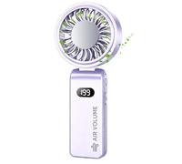 Mini Fan - 7.32 Inches, Rechargeable Personal Fan, Foldable Quiet Cooler