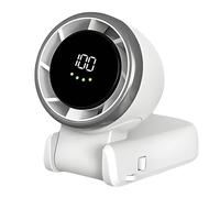 Mini Fan - Portatile Fan For Travel | Handheld Cooling Device With Digital Display Adjustable Multispeed Airflow | Lightweight Rechargeable Breeze Generator | Hiking Summer Heat Relief Accessory