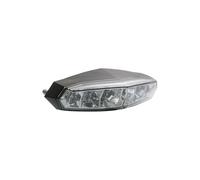 Mini fanale posteriore a led nero lente fumé universale Koso