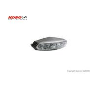 Mini Fanale Posteriore LED Con Luce Targa Koso Omologato E Universale Moto