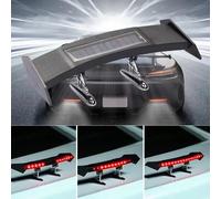 Mini fanale posteriore solare 12V universale LED spoiler posteriore per auto lampeggiante avviso ala impermeabile con accessori modificati sensore intelligente