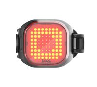 Mini Fanalino posteriore bici Knog blinder Square Nero