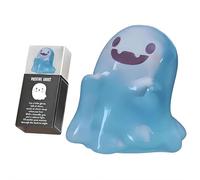 Mini fantasmi che si illuminano al buio, con scatola, statuine di fantasmi luminosi in 6 design, mini fantasmi in resina che si illuminano al buio, per Halloween, paesaggio in miniatura, decorazione