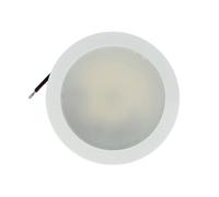 Mini Faretto Led Da Incasso Rotondo Carcassa Bianca 5W AC/DC 12V DC 24V Neutro 4