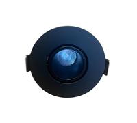 Mini Faretto Led Da Incasso Rotondo, Carcassa Nera 4000K, 5W 360LM 220V, Ø6053m