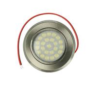 Mini Faretto Led Da Incasso Touch Dimmer Controllo Carcassa Nichel Satinato 4000