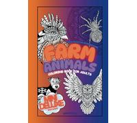 Mini Farm Animal Coloring Book for Adults: Mini Deluxe Farm Animal Coloring Book with Positive Affirmations