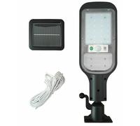 Mini Faro lampione faretto con pannello solare sensore di movimento 24 LED 120W