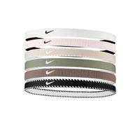 Fascia per la testa Nike Flex Classic 6P - white/light army/black - Multicolore