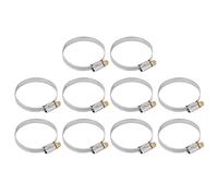 Mini fascetta stringitubo resistente alla corrosione in acciaio inossidabile per veicoli a motore, petrolchimico, farmaceutico (35-51 mm)