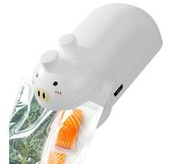 Mini fermacaffè - Sigillatore mini magnetico - Sigillatore ricaricabile compatto per alimenti, cucina, viaggi, snack, carne, conservazione