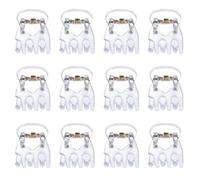 Mini fermagli per capelli Piccoli morsetti per capelli in plastica Piccoli accessori antiscivolo 24 pezzi