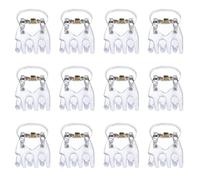 Mini fermagli per capelli Piccoli morsetti per capelli in plastica Piccoli accessori antiscivolo 24 pezzi