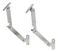 Mini fermo per ribalta Hettich acciaio nichelato 130 mm 2 pz