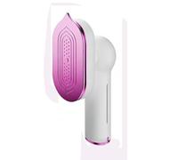 Mini Ferro Da Stiro A Vapore Per Vestiti, Vaporiera Portatile con Controllo della Temperatura Regolabile, Doppio Vapore e Riscaldamento Veloce in 30 Secondi, Piastra Antiaderente Asciutta(White)