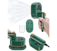 Mini Ferro da Stiro Portatile,da Viaggio, Stiratore Pieghevole con Capacità 50ml, 1000W 15S Riscaldamento Rapido, 2 in 1 Ferro Da Stiro A Vapore Manuale per Viaggi e Casa - colorazione casuale