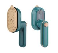 Mini ferro da stiro portatile, ferro da stiro portatile per vestiti, girevole a 180° professionale, mini ferro da stiro palmare, supporto per stiratura a secco e bagnato, per casa, affari, viaggi