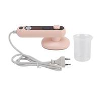 Mini ferro da stiro portatile portatile con doppia funzione vapore, mini macchina da stiro, pannello Ti, per viaggi, uso domestico, materiale ABS, serbatoio dell'acqua da 60 ml
