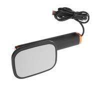 Mini Ferro da Stiro Portatile USB per Viaggi e Capi Delicati | Stiratura a Secco e Vapore, Pannello in Lega di Alluminio, Manico Ergonomico, Nero