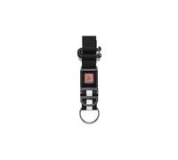 Chrome Mini Buckle Keychain Nero