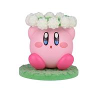 Mini Figura Kirby Fluffy Puffy Giocare Nei Fiori | Kirby Ver. B