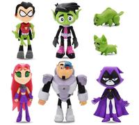 Mini Figure Set, 7pcs Ti-tan Figurines Cake Toppers, Topper Torta, Ornamento per Auto, la Decorazione Della Torta Della Festa di Compleanno