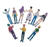 Mini Figures, 12pcs Mini Anime Figure, Action Figure, Figure Cacciatori, Anime Figure Cake Topper, Anime Figurine, Toppers Torta a Tema, Figure Statua, pour Enfant Feste, Natale