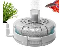 Mini Filter Fish Tank, Small Aquarium Pump, 3.15x3.15x2.17 inches Advanced Filtration & Aerator System Ideal for Fish, Turtle Tanks, Ponds, Terrariums and Breeding Setups