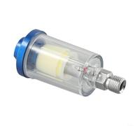 Mini filtro a trappola per olio per compressori d'aria, progettato per una facile ispezione visiva e drenaggio